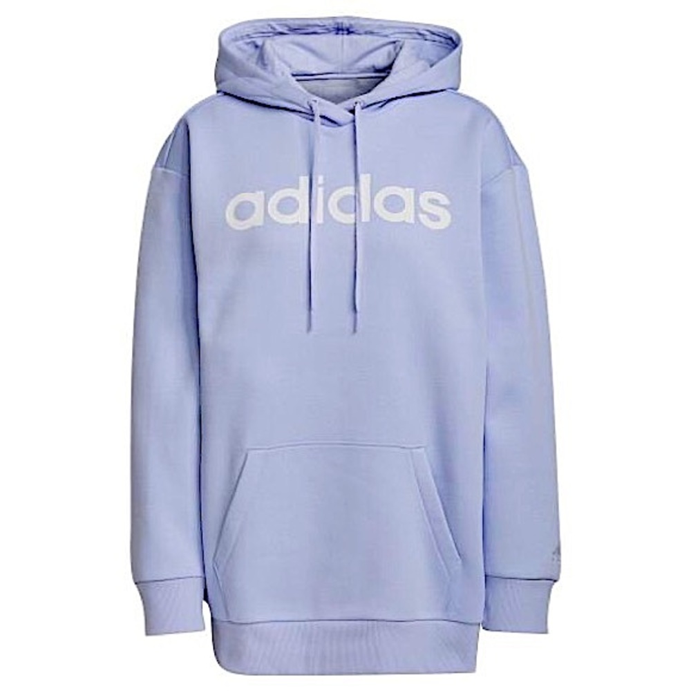 NWT Adidas Essentials Oversized Fleece Hoodie Size Small Lavender Sweatshirt